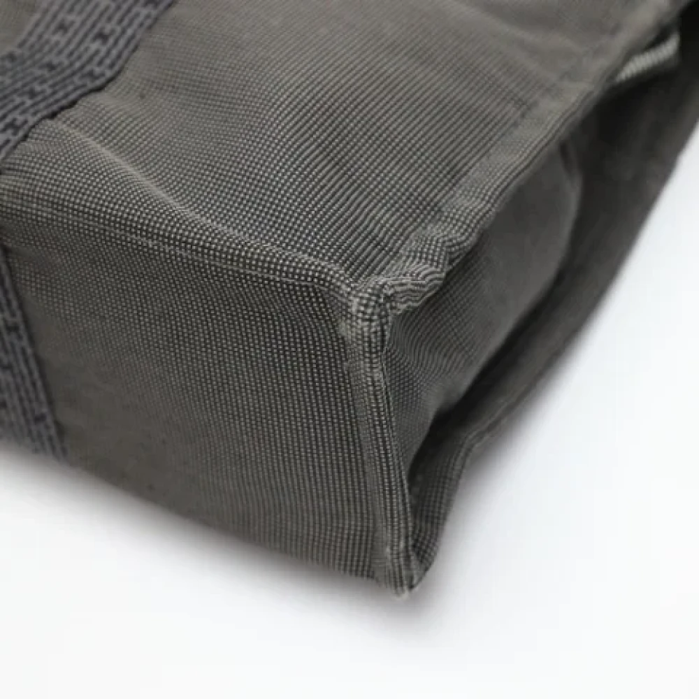 Hermès Vintage Pre-owned Fabric totes Black Dames