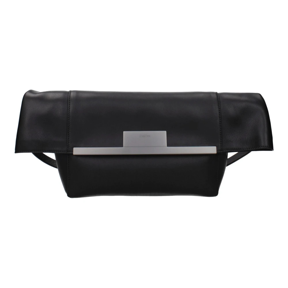 Max Mara Women's Black Shoulder Bags, One Size, Leather Shoulder Bag