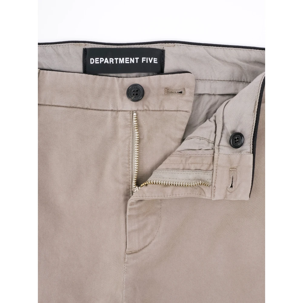 Department Five Zachte geverfde broek Beige Heren