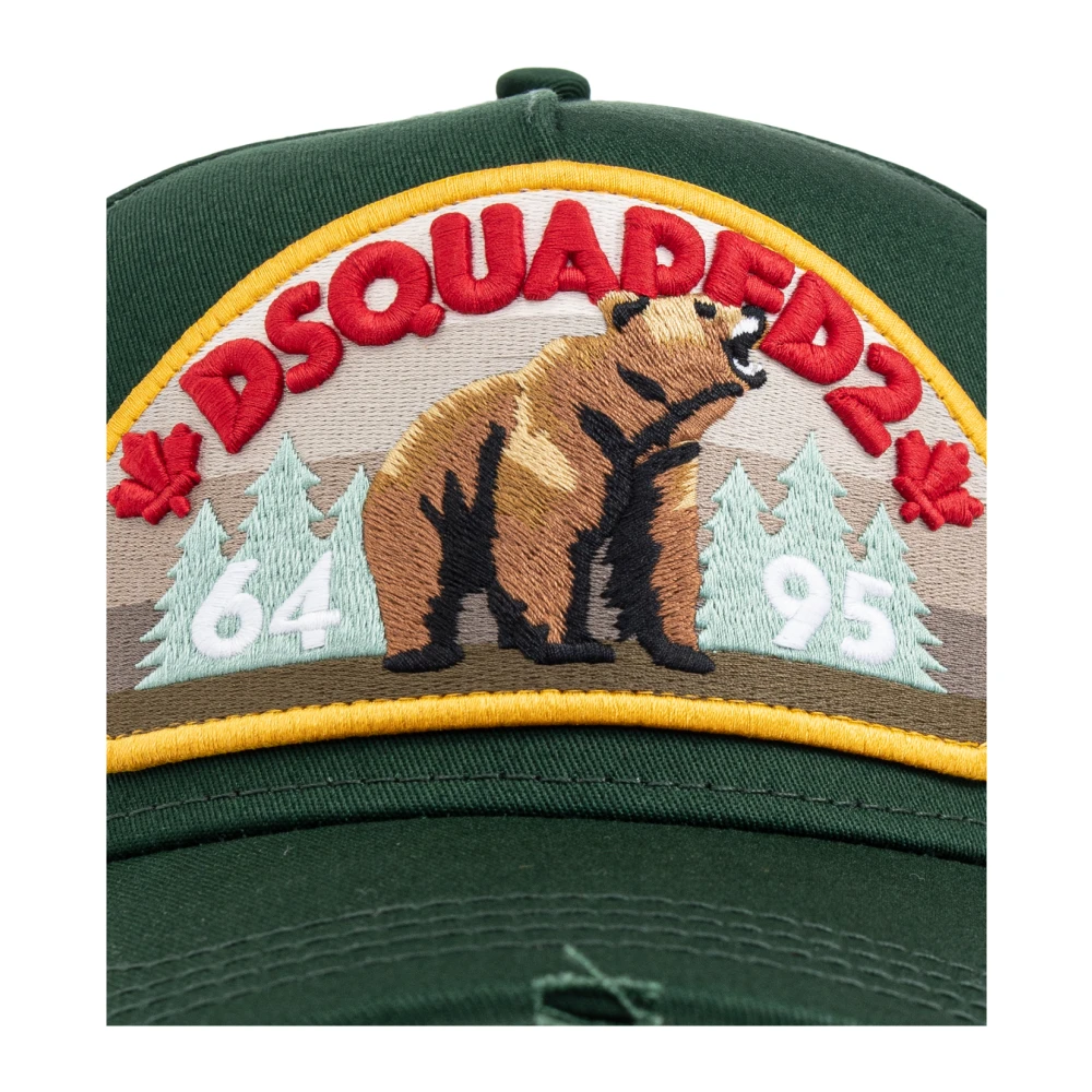 Dsquared2 Baseball Cap Green Heren