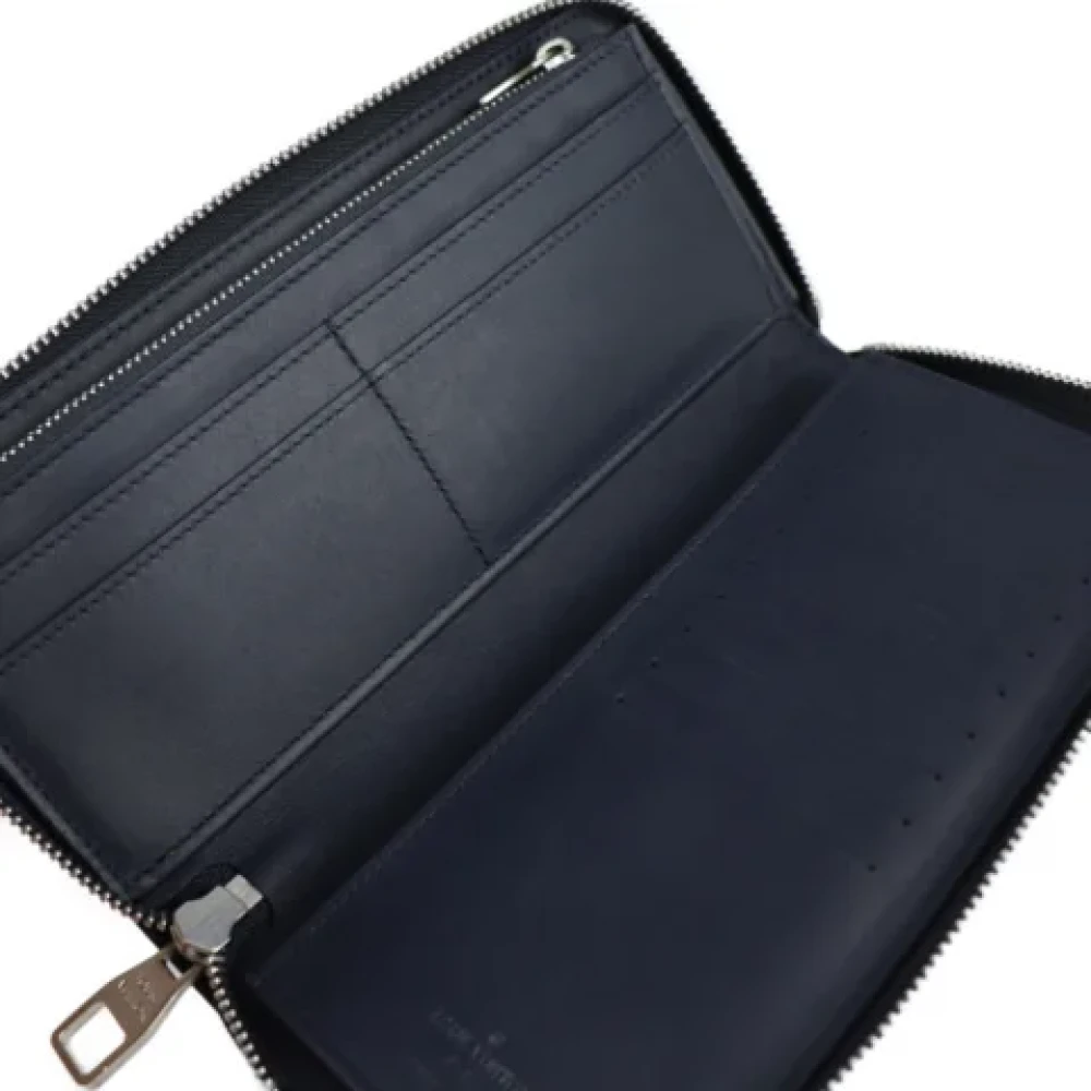 Louis Vuitton Vintage Pre-owned Leather wallets Black Dames