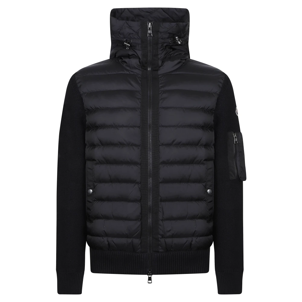 Moncler Jumpers - Male - Winter Jackets - Black - L - Jackets