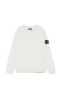 beige-crew-neck-sweater-met-compass-badge