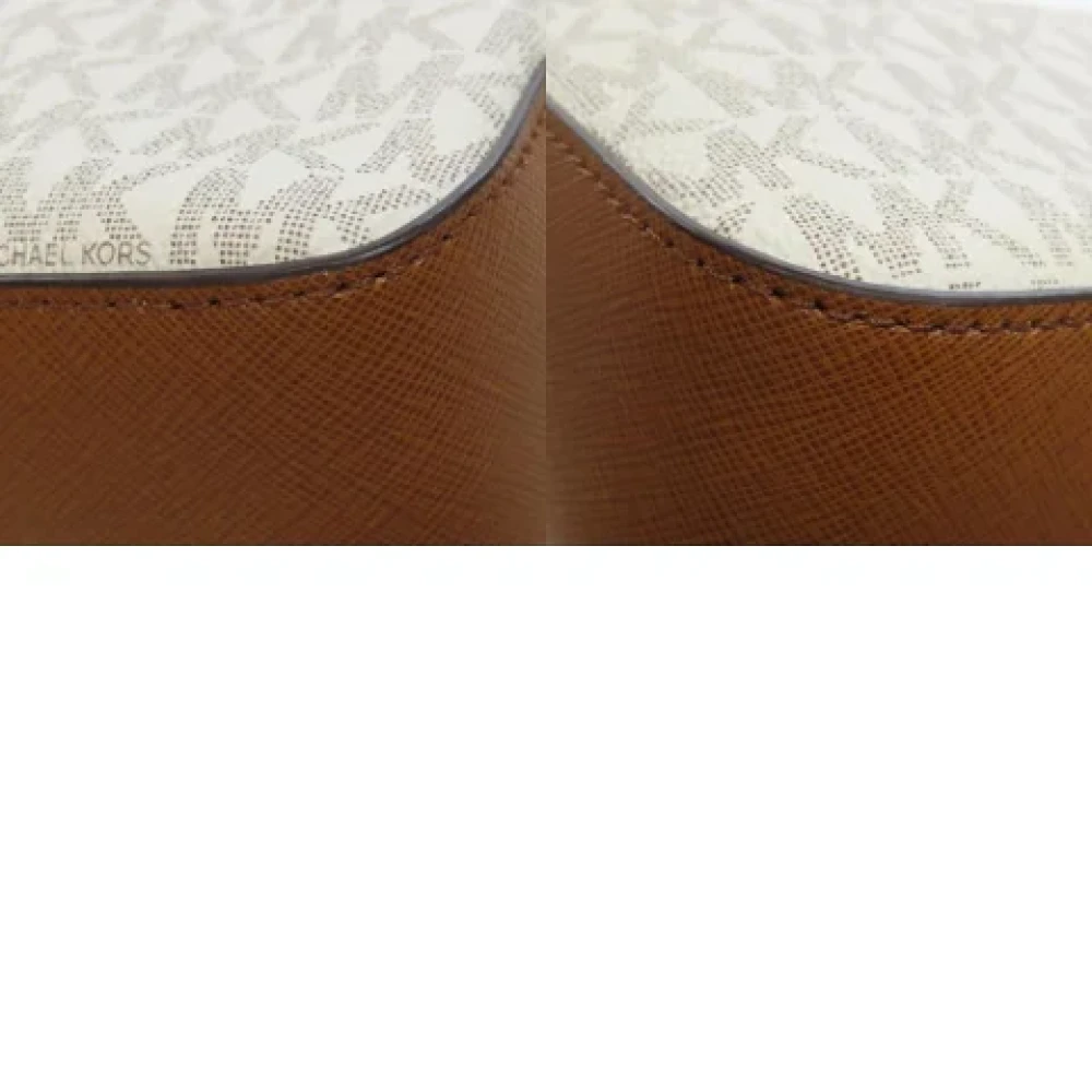 Michael Kors Pre-owned Plastic shoulder-bags White Dames