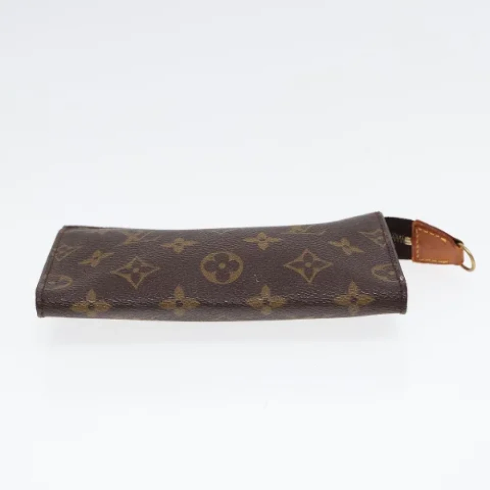 Louis Vuitton Vintage Pre-owned Canvas pouches Brown Dames