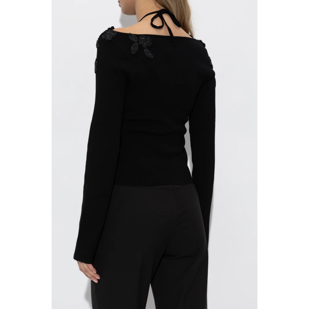 Cult Gaia Top Livie Black Dames