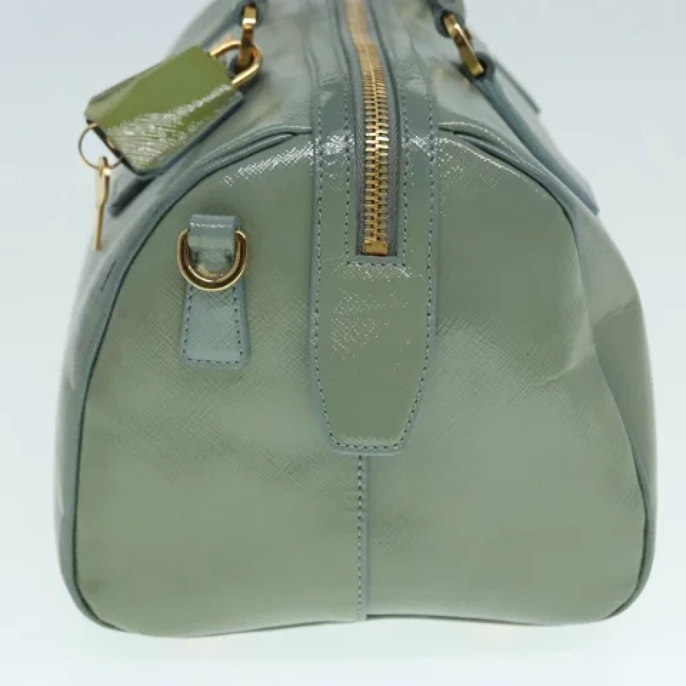 Prada Vintage Pre-owned Fabric prada-bags Green Dames