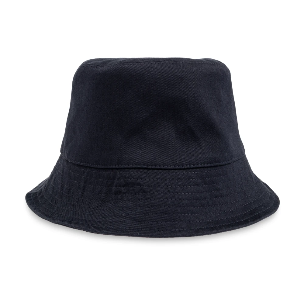 Moncler Hoed met logopatch Blue Heren