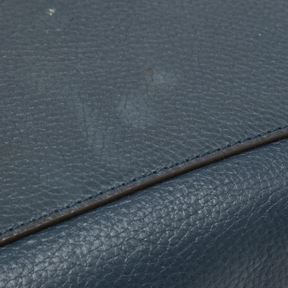 Michael Kors Pre-owned Leather totes Blue Dames