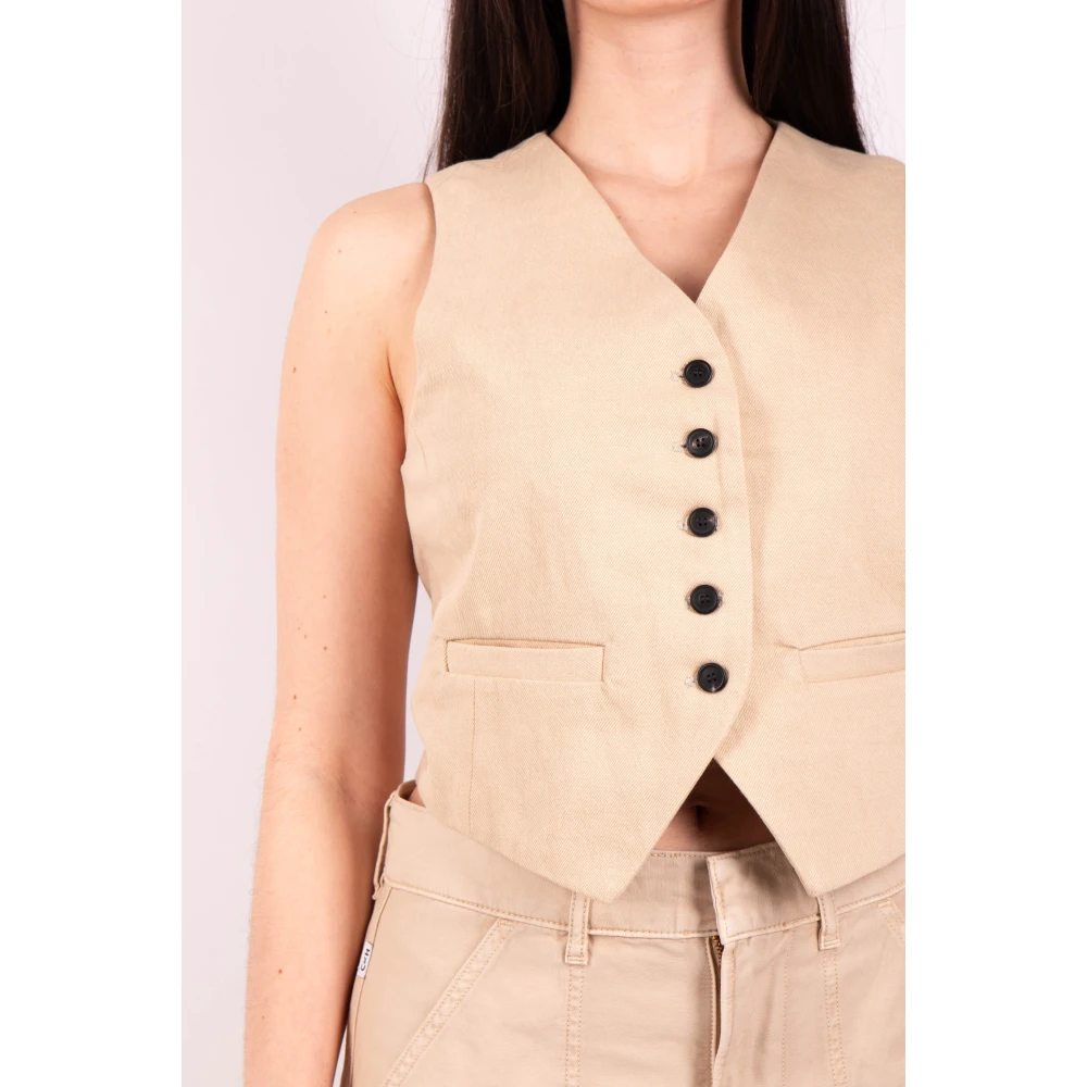 Citizens of Humanity Sierra Vest in Taos Sand Brown Dames