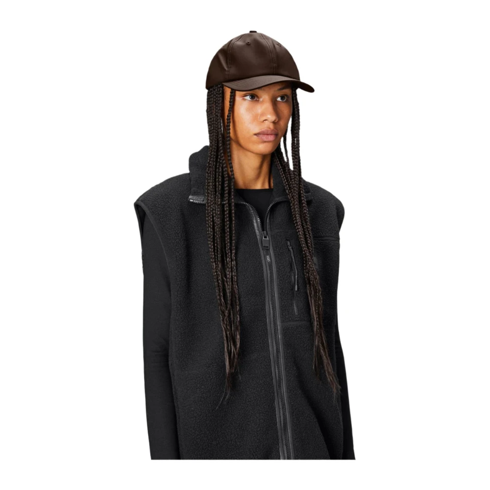 Rains Moderne Baseballpet met gebogen klep Brown Unisex