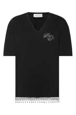 T-Shirt V-Neck Ss SIGNATURE