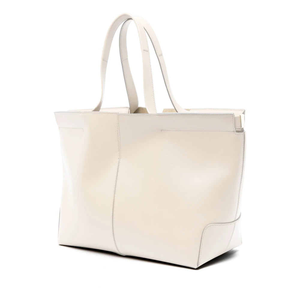 TOD'S Stijlvolle Leren Tas White Dames