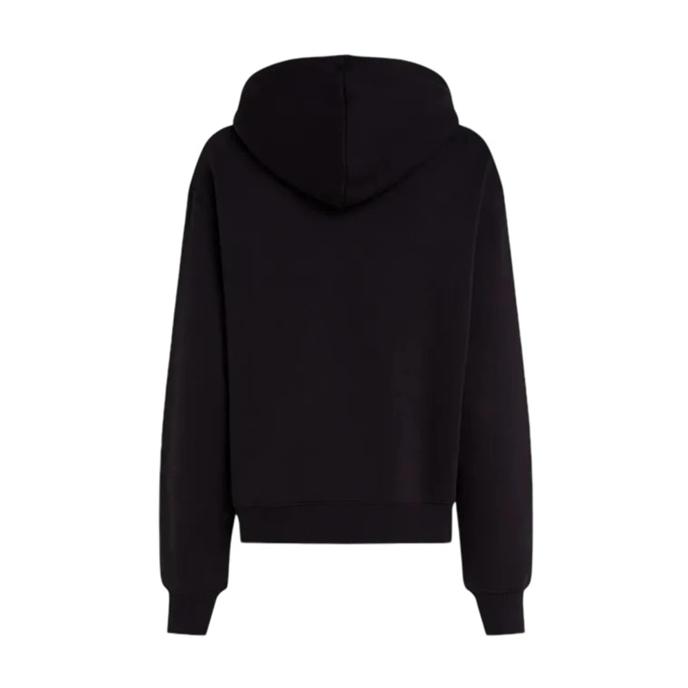 Tommy Hilfiger Comfort Gebreide Hoodie Black Dames