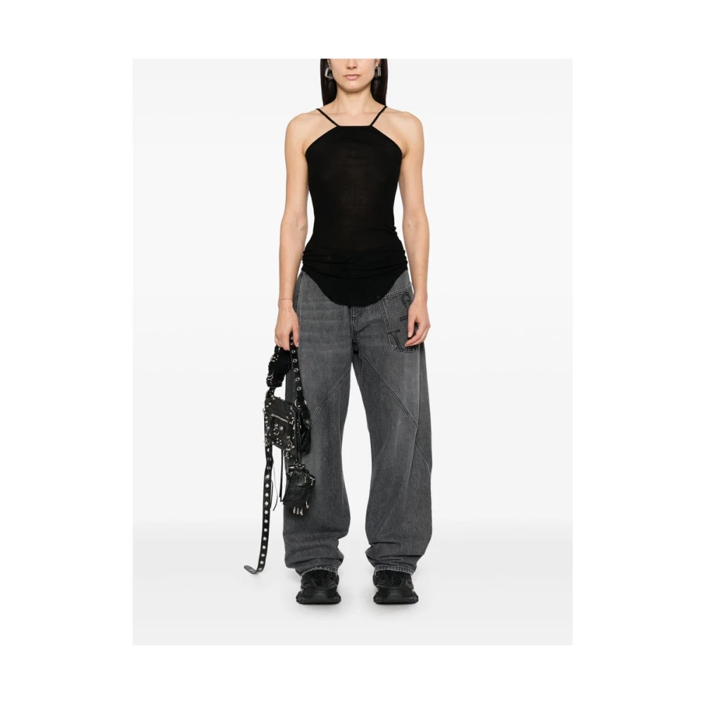 Rick Owens Skorpio Tank Black Dames