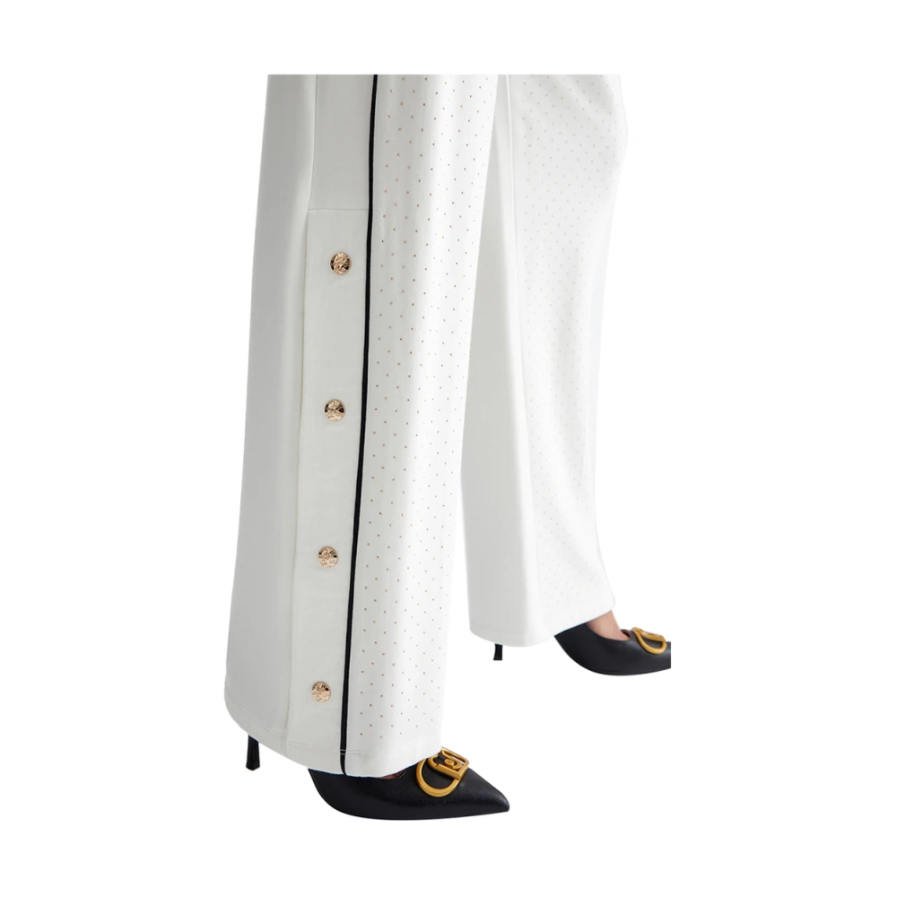 Liu Jo Witte elegante broek White Dames