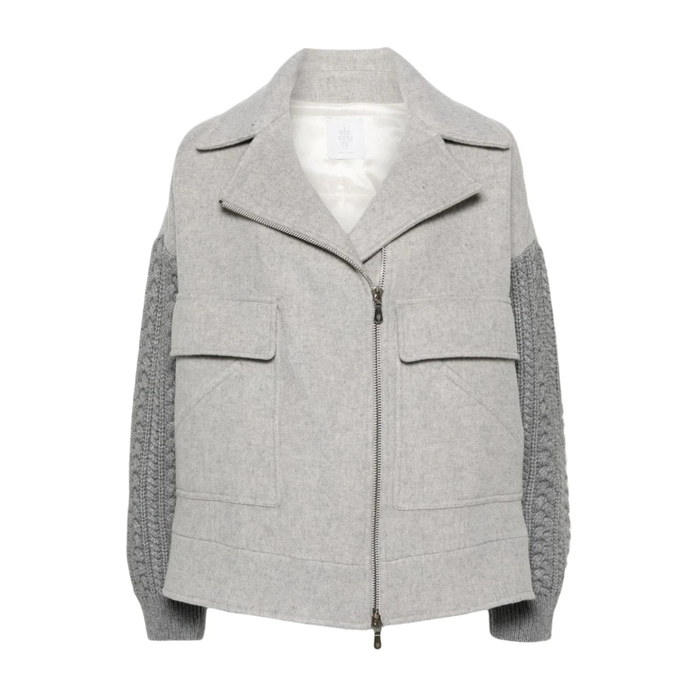 Eleventy Coats Gray Dames