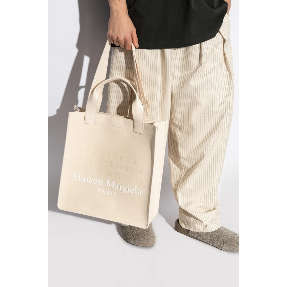 Maison Margiela Shopper tas Beige Unisex