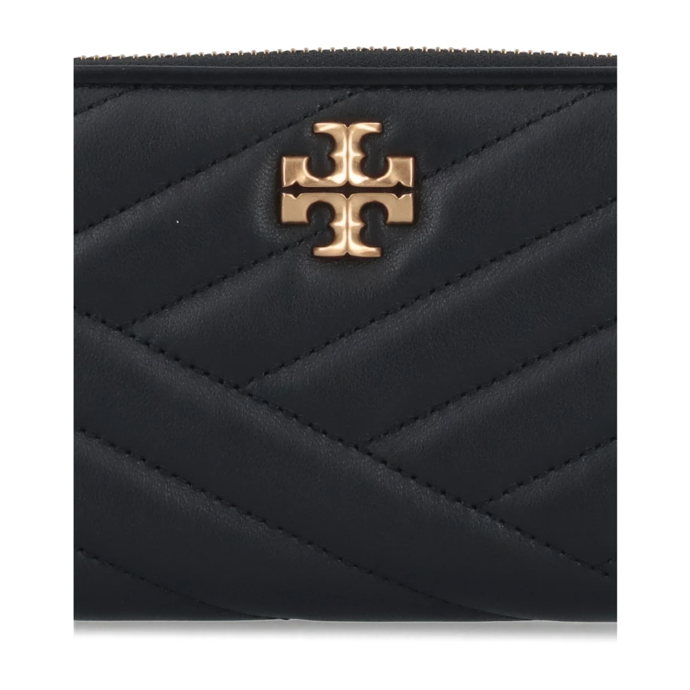 TORY BURCH Zwarte Continentale Portemonnees Black Dames