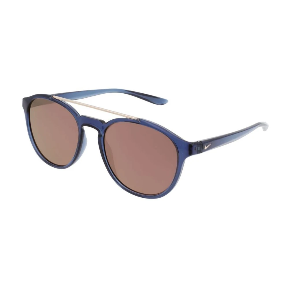 Nike Unisex Blue Injected Sunglasses With Category 3 Lenses