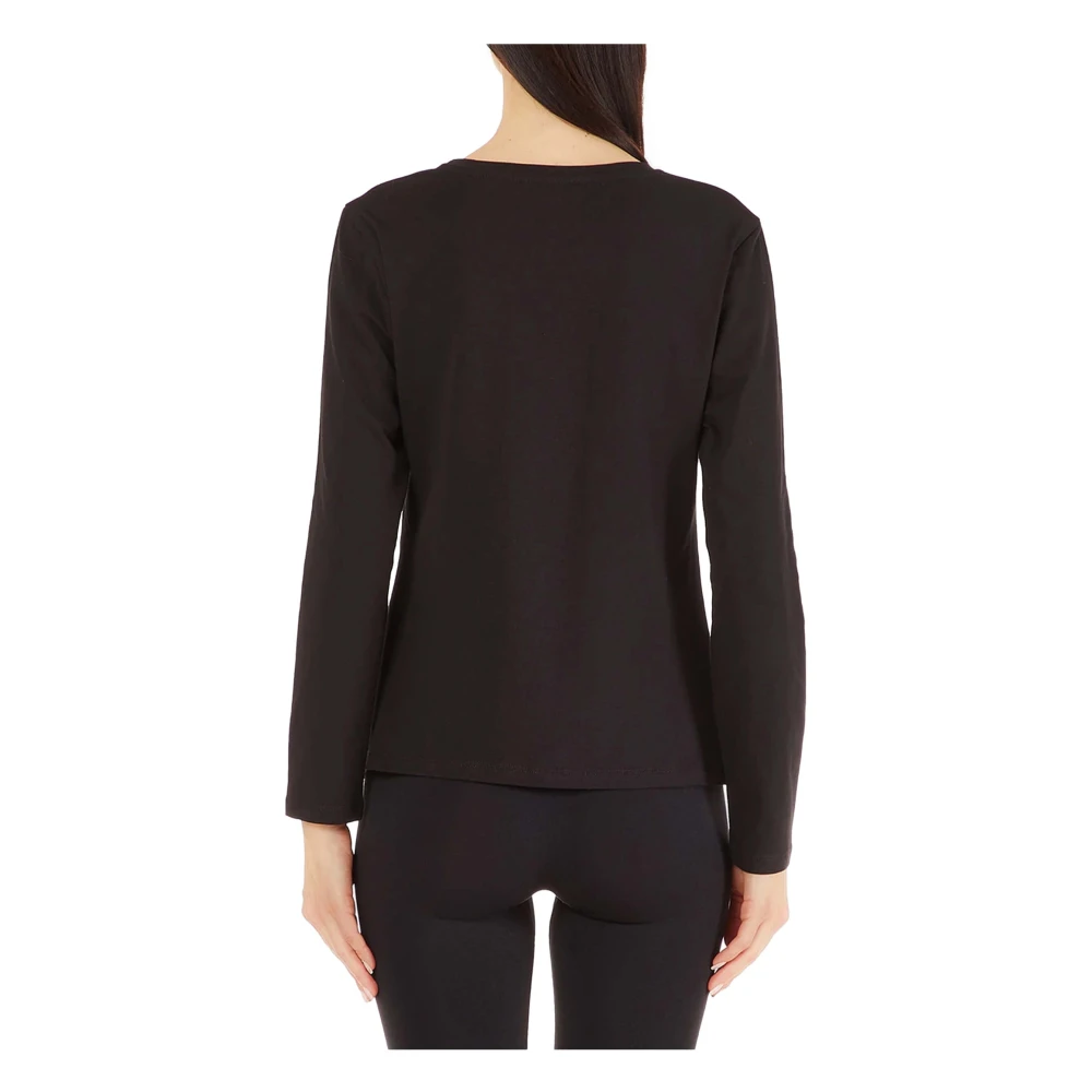 Liu Jo Lange mouwen T-shirt Black Dames