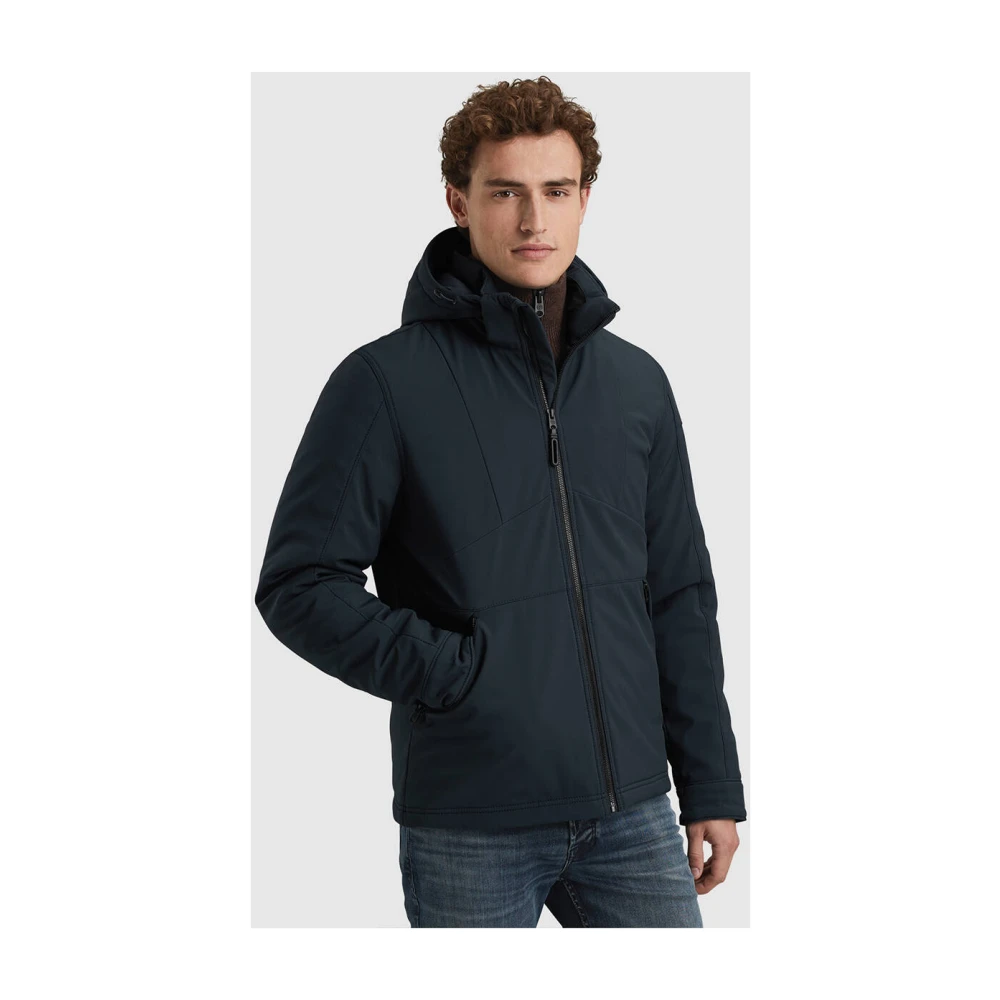 Cast Iron Superbolt Softshell Kort Jack Blue Heren