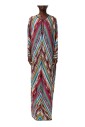 robe-midi-tricotee-rouge-a-motif-chevron