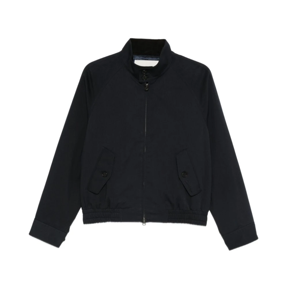 Dunst Women's Blue Cotton Blouson Jacket