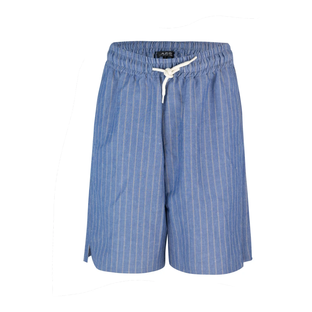 Bilde av A.p.c., Herre, Shorts, Blå, S