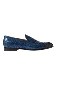 Woven Leather Loafers Vittorio