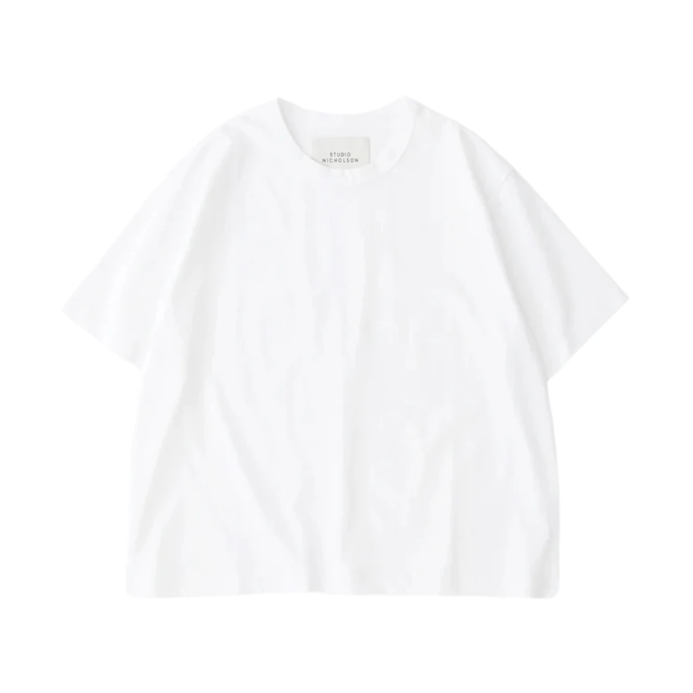 Studio Nicholson Korte mouw T-shirt voor vrouwen White Dames
