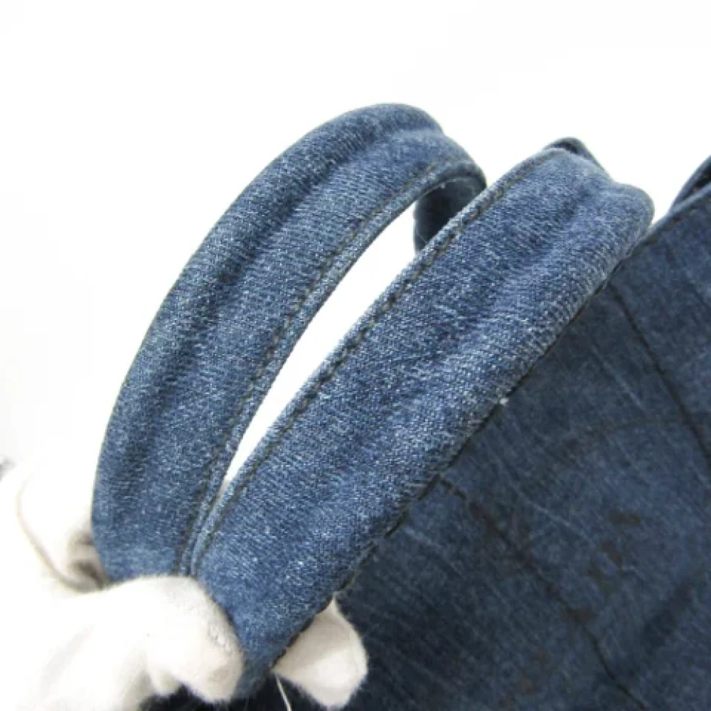 Prada Vintage Pre-owned Denim prada-bags Blue Dames