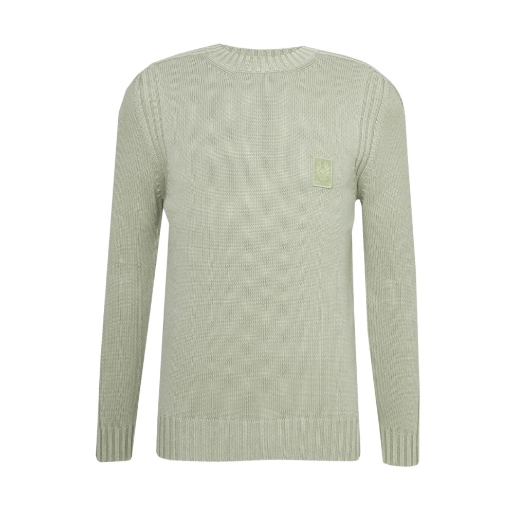 Belstaff Stijlvolle Gebreide Top Green Heren