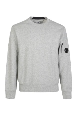 Diagonal Raised Fleece Crewneck Sweatshirt