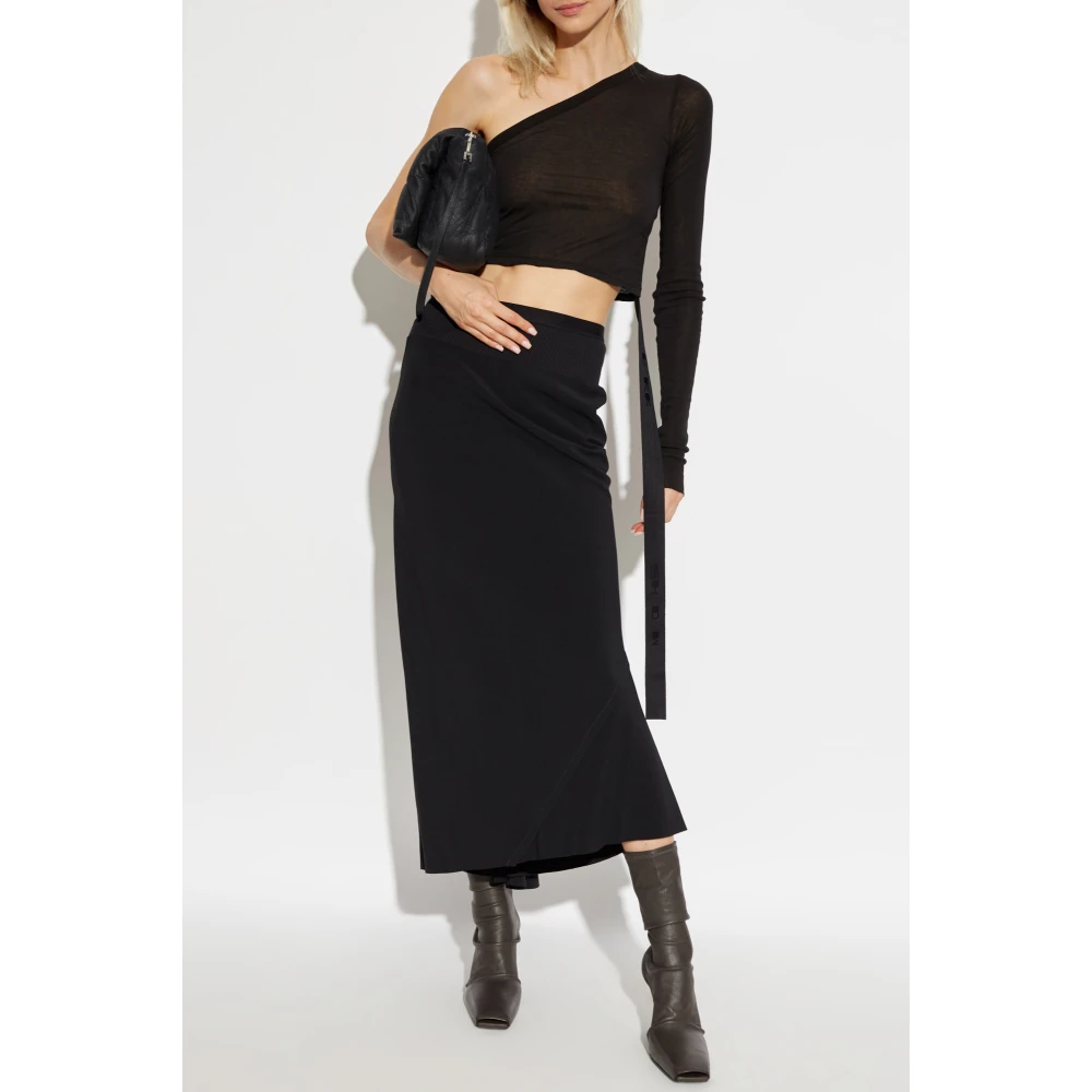 Rick Owens Ziggy Top Black Dames
