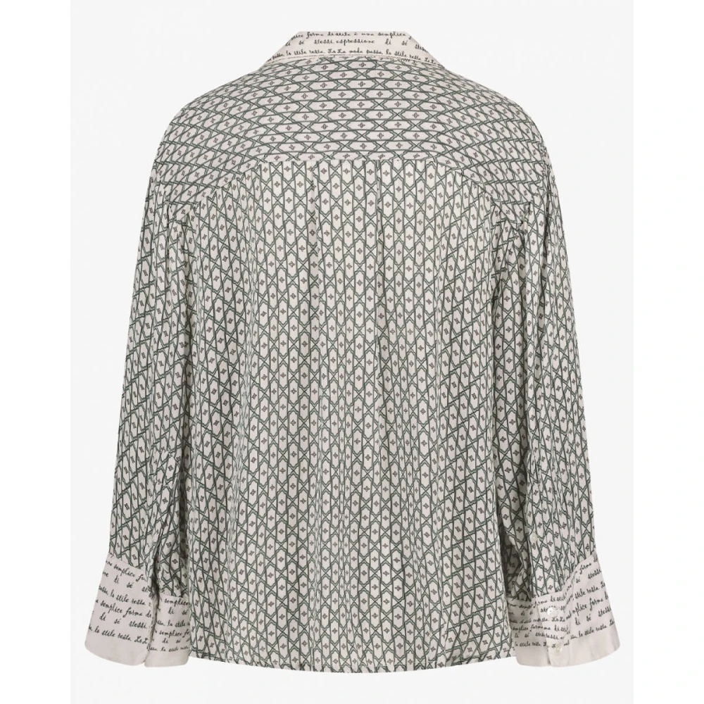 Ibana Lange Mouw Blouse Tafine White Dames