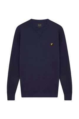Klassisk sweatshirt med rund hals