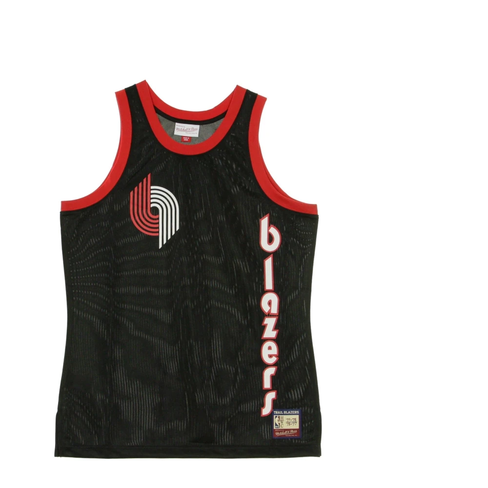 Mitchell & Ness NBA Team Heritage Basketball Vest Black Heren