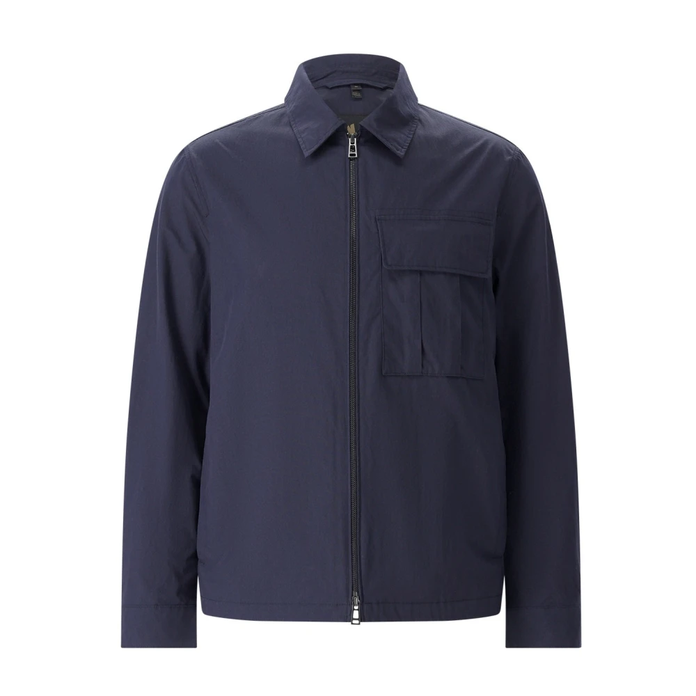 Belstaff Men's Navy Cargo Overshirt Dark Ink - Size 46 - Image 4