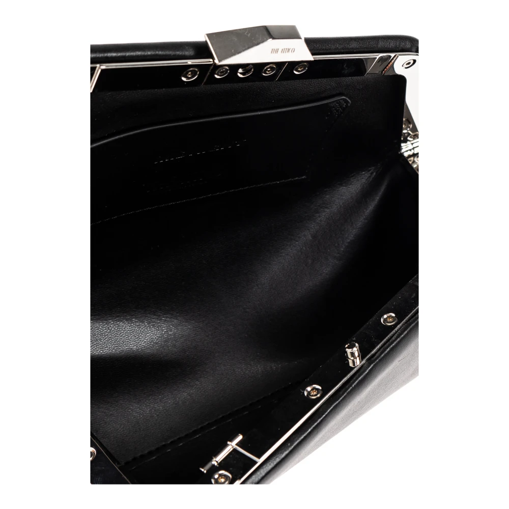The Attico Clutch Midnight Black Dames