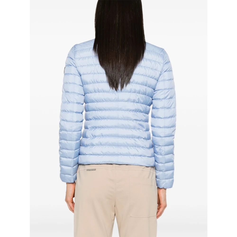 Peuterey Heldere Blauwe Gewatteerde Jas Blue Dames