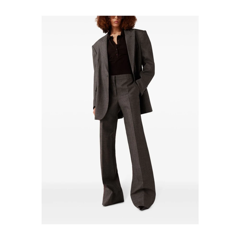 Stella Mccartney Stijlvolle Broeken voor Vrouwen Gray Dames