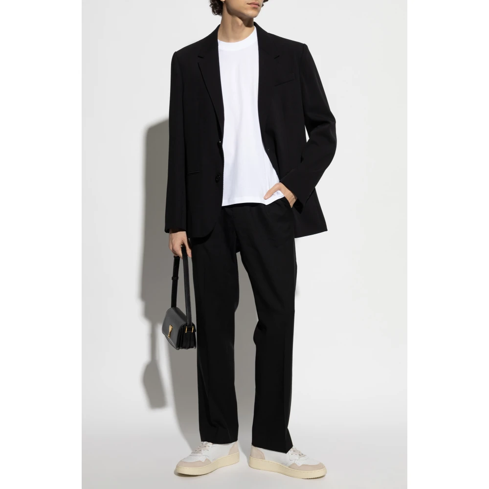 Ami Paris Wolen Blazer Black Heren