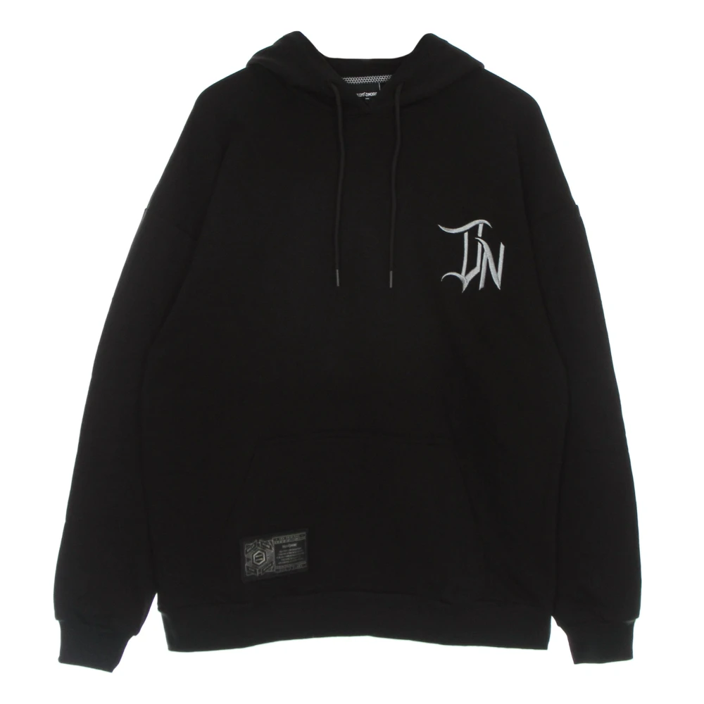 Dolly Noire Men's Black Lightweight 3D Lettering Hoodie Sweatshirt - Hoodies - Xs - Sweatshirts & Hoodies
