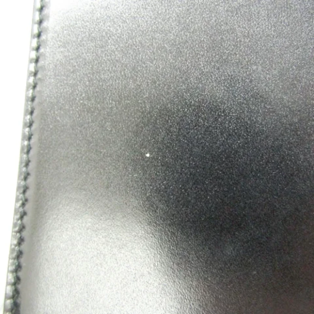 Prada Vintage Pre-owned Leather wallets Black Dames