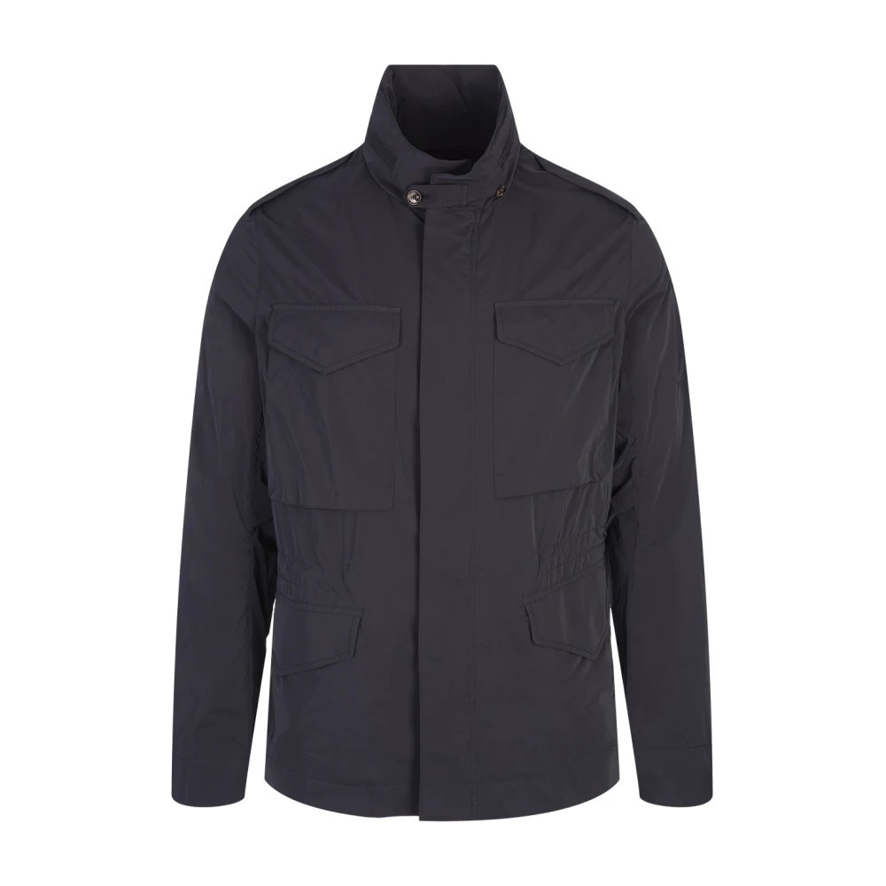 Montecore Zwarte Katoenen Stijlvolle Shirt Black Heren