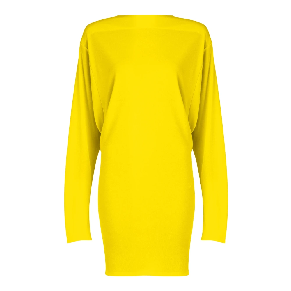 Jacquemus Yellow Mistral Dress - Female - Short Dresses - Xs - Dresses