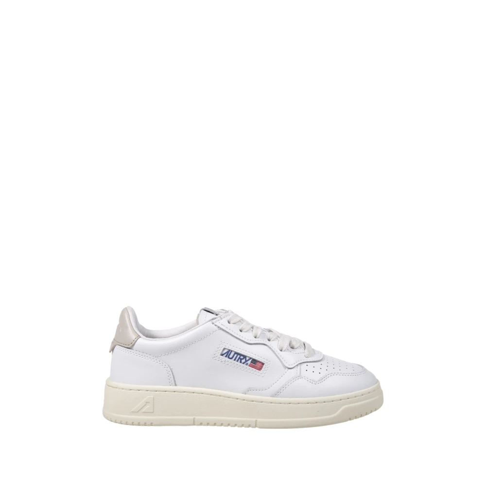 Autry Women's White Medalist Low Sneaker - Sneakers - 5 Uk - Shoes