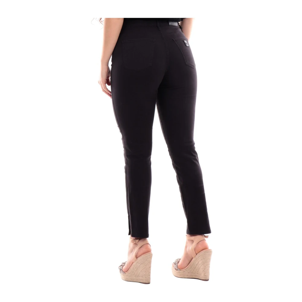 Emporio Armani Zwarte Jeans 5-Pocket Broek Black Dames