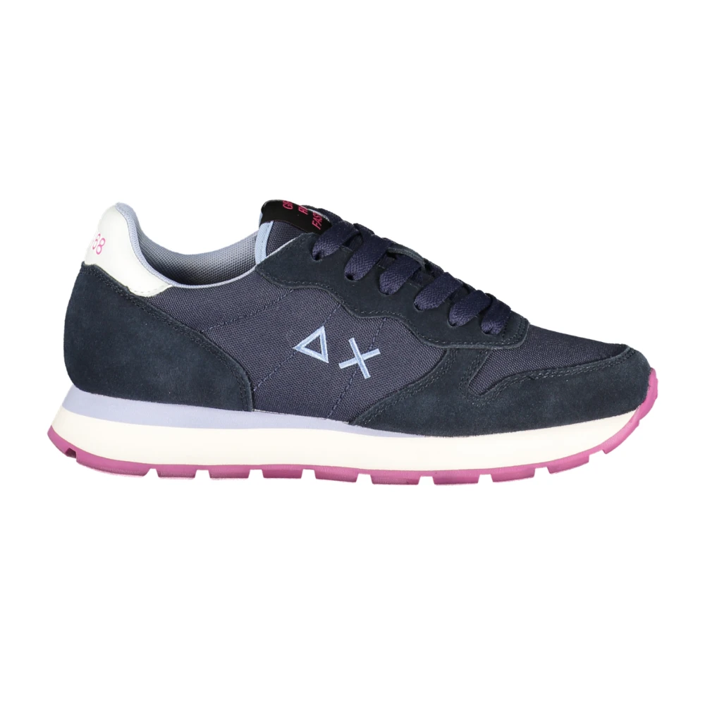 Sun68 Blue Sneakers, Female, 7 Uk, Ally Solid Sneaker